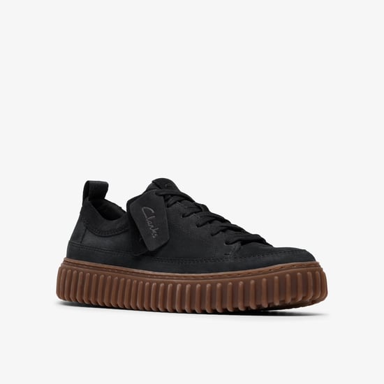 Torhill Lace Black Nubuck Zapatos - Image 4