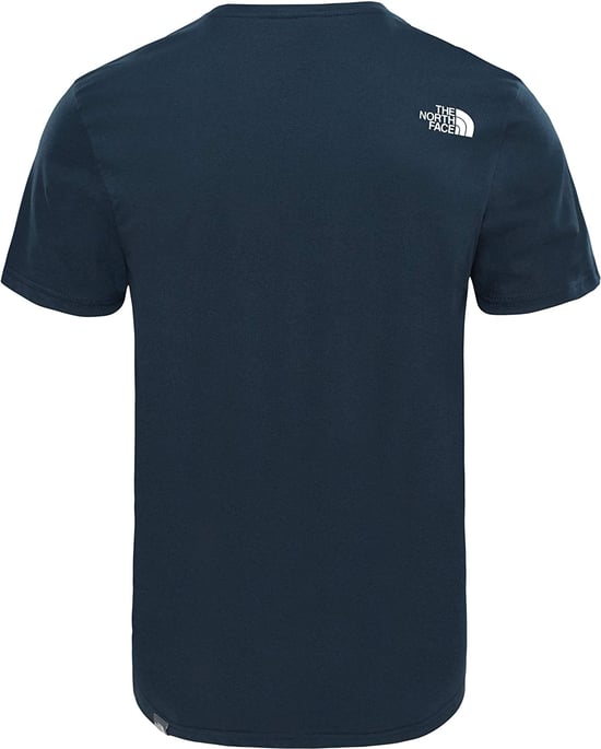 Men’s The North Face Short Sleeve Simple Dome T-Shirt, Navy - Image 2