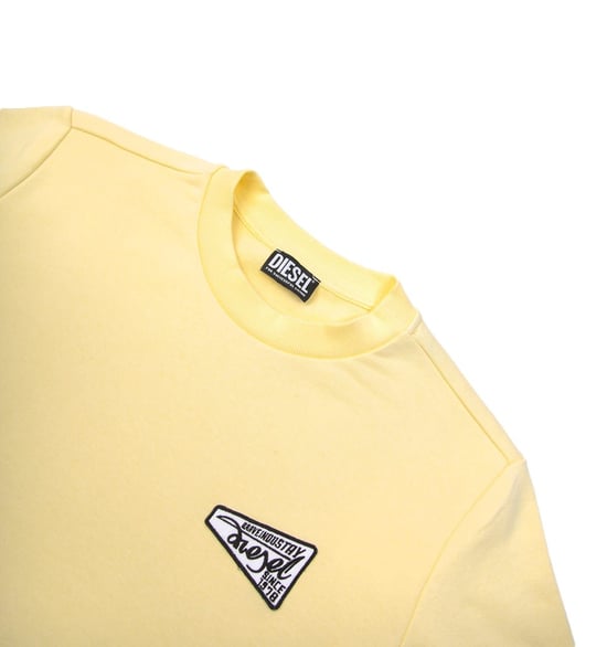Diesel Sudadera S-Ginn  del hombre amarillo - Image 3