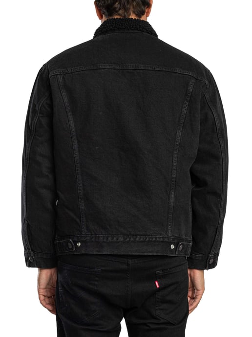 Levi's Chaqueta Sherpa De Corte Relajado, Negro - Image 3
