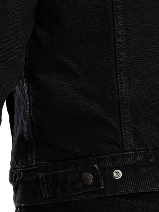 Levi's Chaqueta Sherpa De Corte Relajado, Negro - Image 6