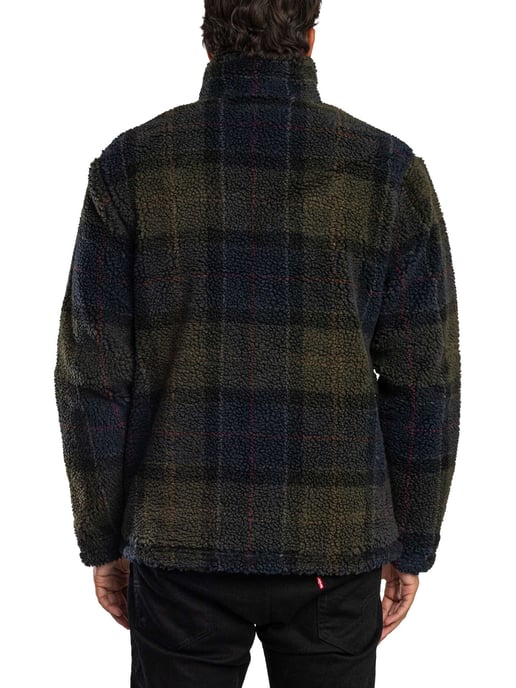 Barbour Chaqueta De Forro Polar Escocesa, Marrón - Image 3
