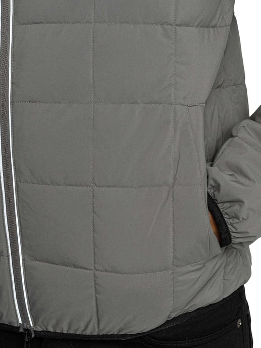 EA7 Chaqueta Train Premium, Gris - Image 4