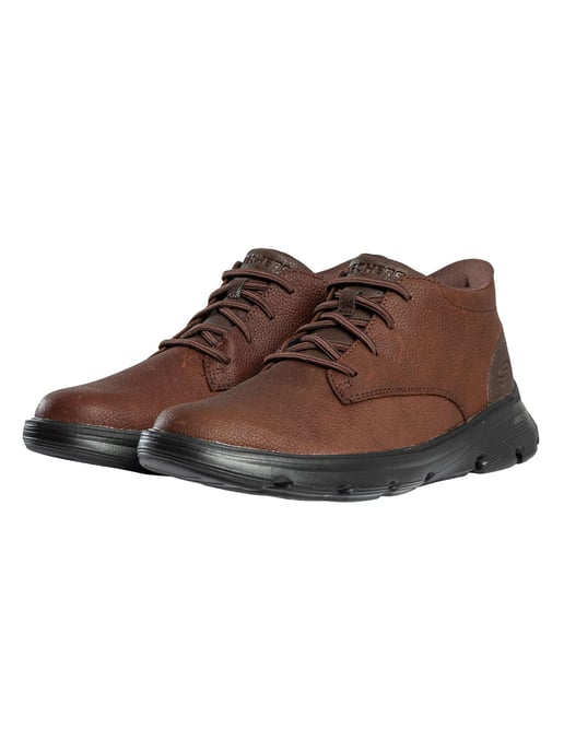 Skechers Botas Garza Ridley De Ajuste Relajado Y Con Soporte Para El Arco Del Pie., Marrón - Image 2