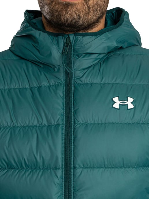 Under Armour Chaqueta Con Capucha Legend Down, Verde - Image 5