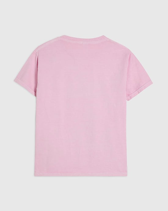 River Island Camiseta de niña Rosa con purpurina Fresha Fresa - Image 2