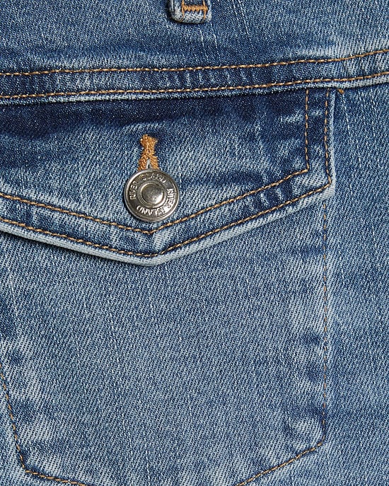 River Island Vaqueros de Mujer Acampanados Azules Tiro Alto Relaxed - Image 5