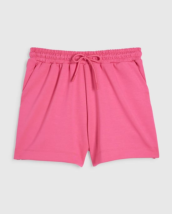 River Island Pantalones cortos de mujer, rosa, premium, cintura con cordón - Image 6