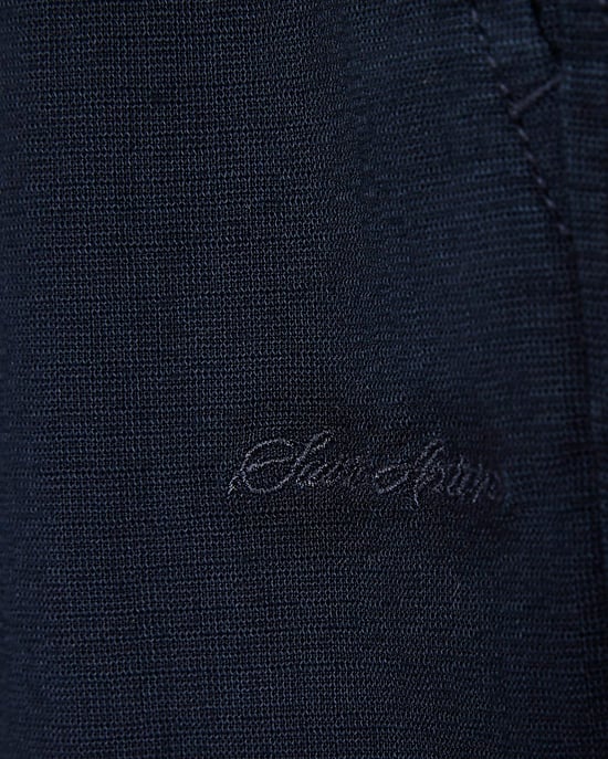 River Island Pantalones Mini para niño azul marino con cintura de cordón y de tirar - Image 3
