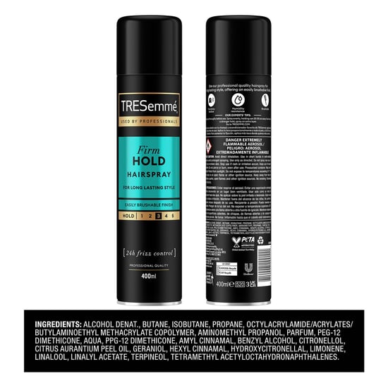 TRESemme 24 Hour Frizz Control Hair Spray, Firm Hold, Pack of 3, 400ml - Image 6