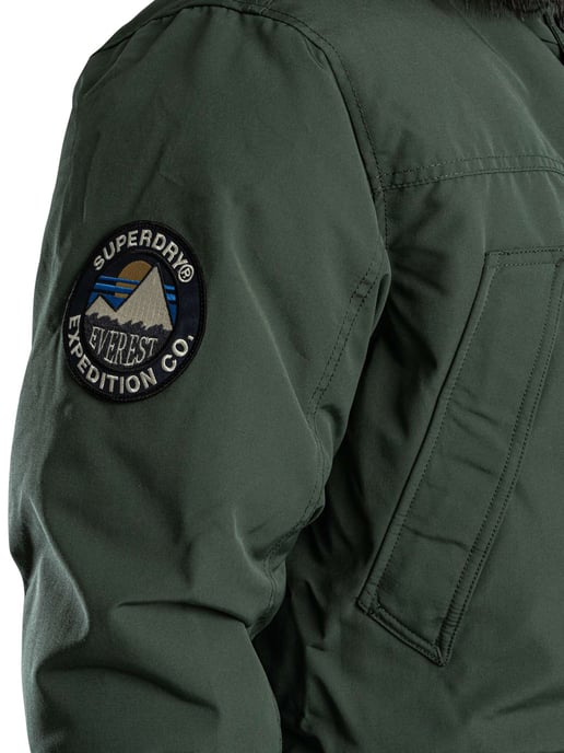 Superdry Parka De Piel Sintética Everest, Verde - Image 6