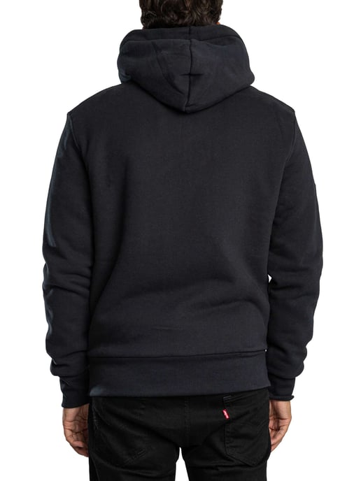 Superdry Sudadera Con Capucha Y Cremallera Con Forro De Borrego, Azul - Image 3