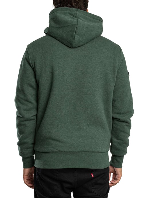 Superdry Sudadera Con Capucha Y Cremallera Con Forro De Borrego, Verde - Image 3