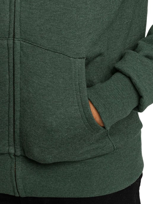 Superdry Sudadera Con Capucha Y Cremallera Con Forro De Borrego, Verde - Image 4