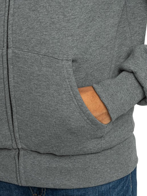 Superdry Sudadera Con Capucha Y Cremallera Con Forro De Borrego, Gris - Image 4