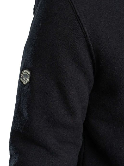 Superdry Sudadera Con Capucha Y Cremallera Con Forro De Borrego, Azul - Image 6