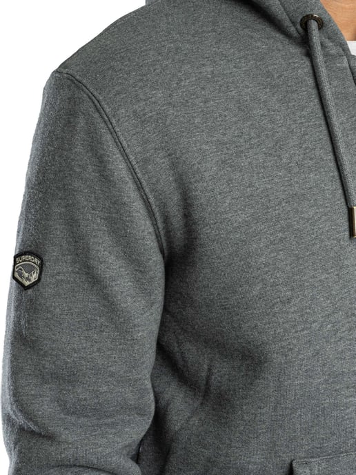 Superdry Sudadera Con Capucha Y Cremallera Con Forro De Borrego, Gris - Image 5