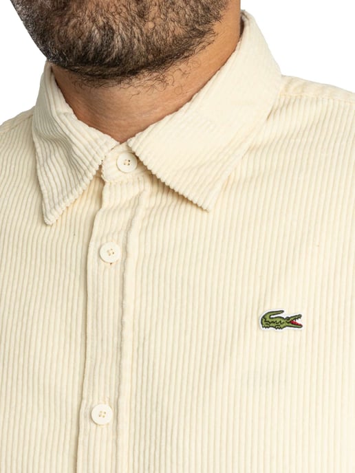 Lacoste Camisa Informal, Beige - Image 4