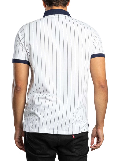 Fila Polo Clásico De Rayas Vintage, Blanco - Image 3