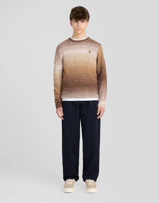 Jersey de cuello redondo Ombre - Image 2