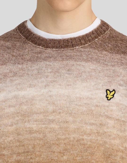 Jersey de cuello redondo Ombre - Image 3