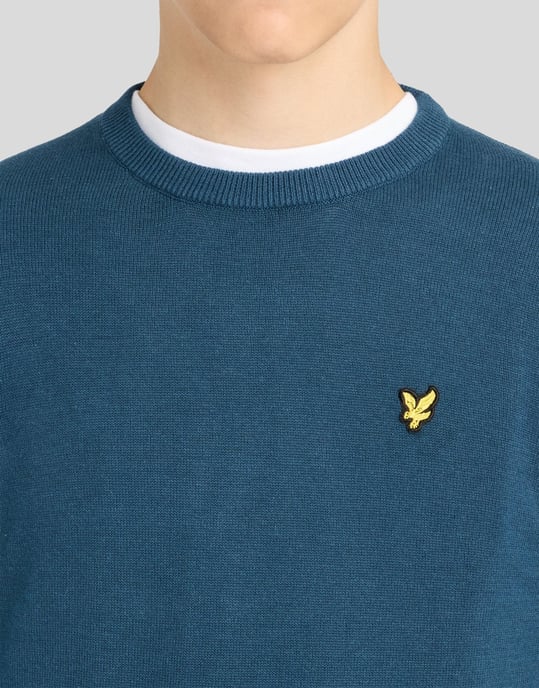 Jersey de algodón con cuello redondo - Image 3