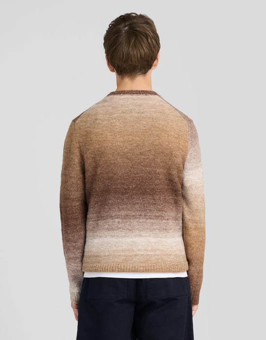 Jersey de cuello redondo Ombre - Image 4
