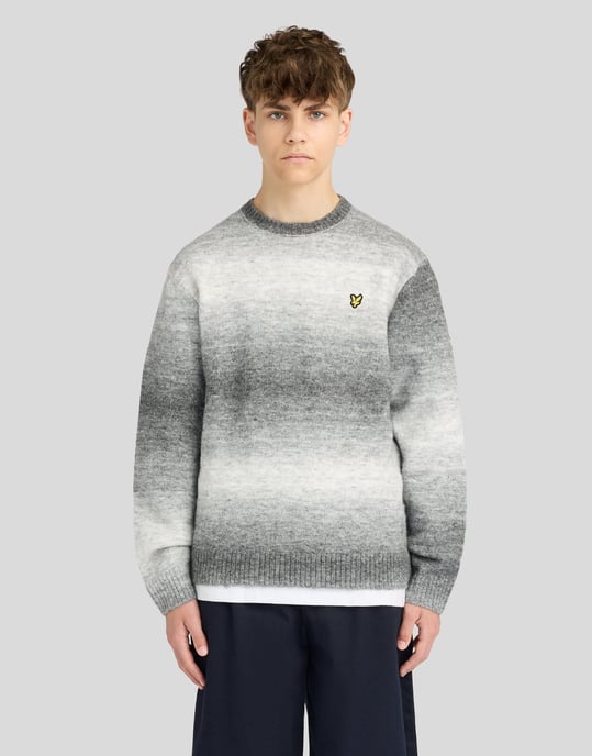 Jersey de cuello redondo Ombre - Image 1