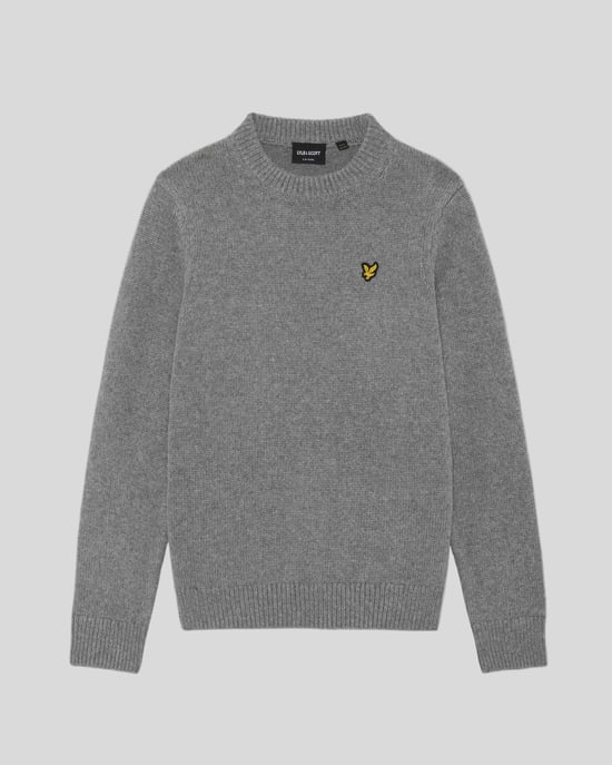Jersey jaspeado de cuello redondo - Image 5