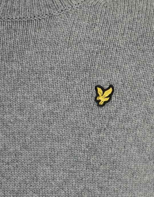 Jersey jaspeado de cuello redondo - Image 6