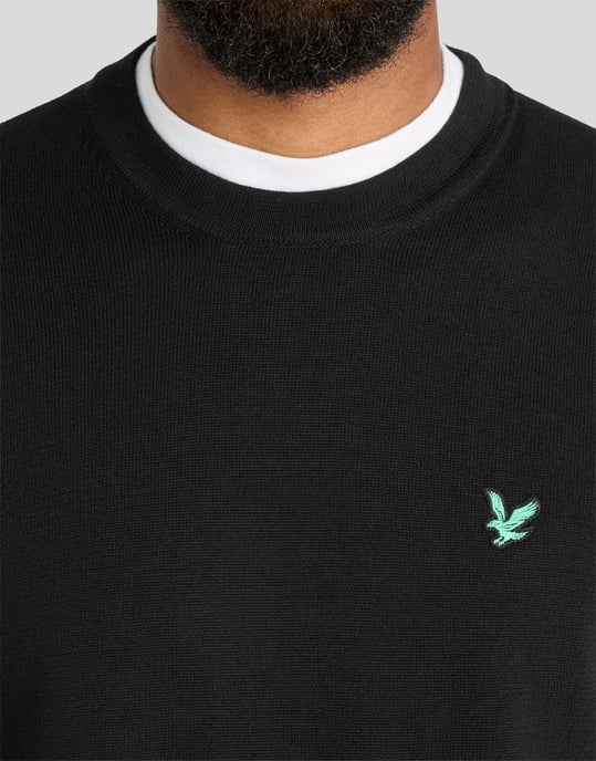 Golf Polyblend Jersey de cuello redondo - Image 3