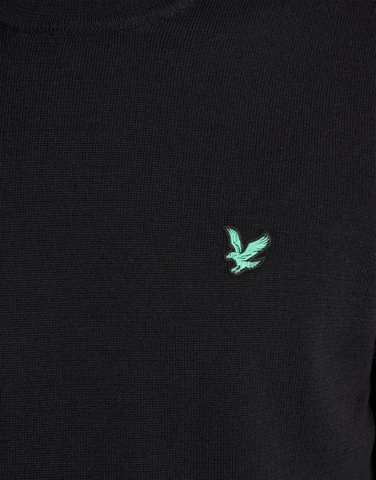 Golf Polyblend Jersey de cuello redondo - Image 6