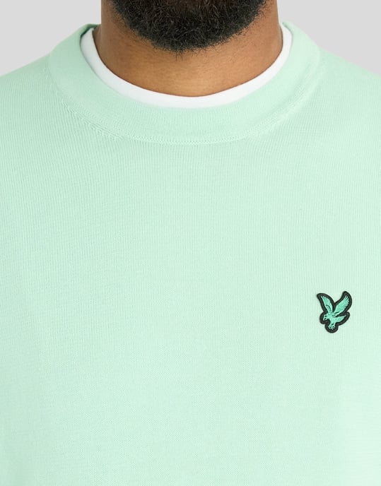 Golf Polyblend Jersey de cuello redondo - Image 3