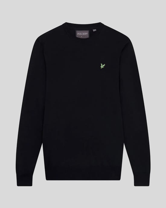 Pullover de golf de cuello redondo de mezcla de poliéster - Image 5
