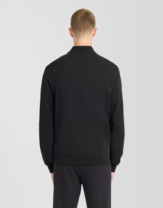 Chaqueta bomber de jersey de efecto ante - Image 4