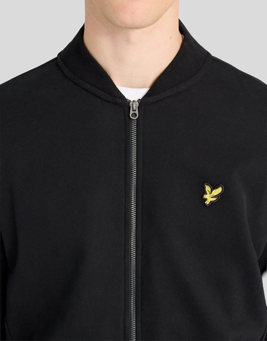 Chaqueta bomber de jersey de efecto ante - Image 6