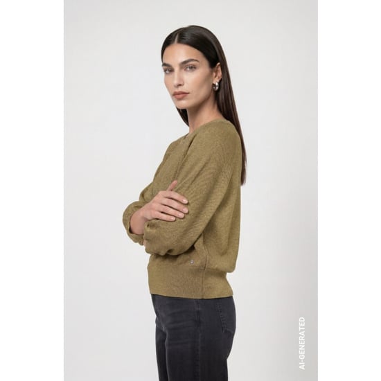 Monari Jersey de lurex 809949 625 Verde - Image 3