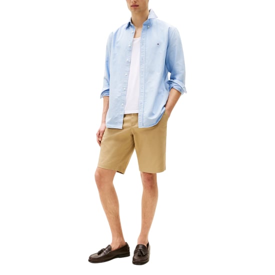 TOMMY HILFIGER Camisas de hombre Regular Fit Oxford Manga larga Informal Algodón Formal - Image 2