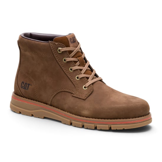Caterpillar (CAT) Botas de tobillo de cuero hidrorresistente para hombre - Estimate Chukka - Image 3