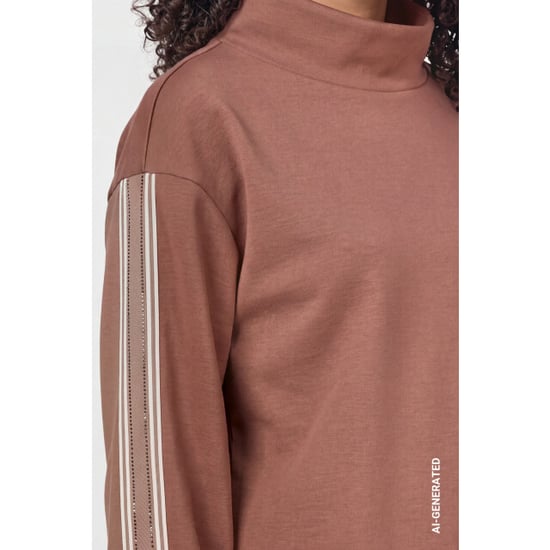 Monari sudadera de rayas 810534 552 tiramisu - Image 4