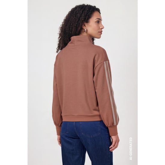 Monari sudadera de rayas 810534 552 tiramisu - Image 5