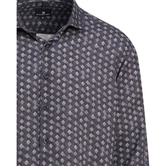 State of Art Casual camisa oscura - Image 3