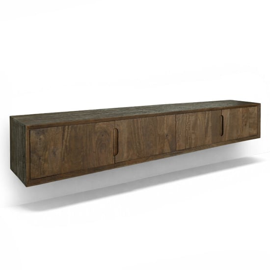 Livingfurn Cortez mueble de TV flotante 35x220x33cm - Image 4