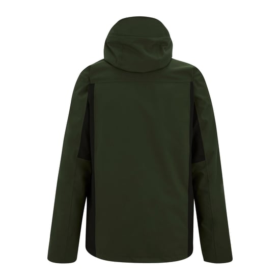 Regatta Chaqueta impermeable de hombre Birchdale II (Verde caqui/Negro) - Image 2