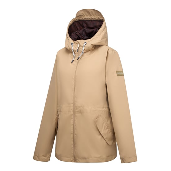 Regatta Chaqueta impermeable de mujer Bayletta Grid Distress (Barleycorn) - Image 3