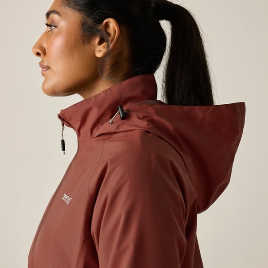 Regatta Chaqueta impermeable para mujer Daysha II (Burnt Henna) - Image 4