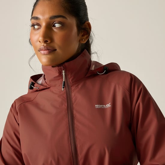 Regatta Chaqueta impermeable para mujer Daysha II (Burnt Henna) - Image 5