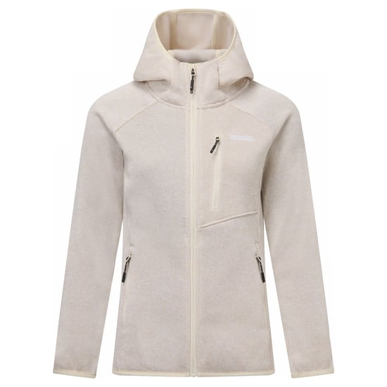 Regatta Chaqueta de forro polar con capucha para mujer Newhill (Vainilla claro) - Image 1