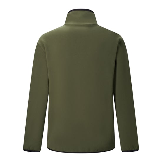 Regatta Chaqueta de forro polar para hombre Frankie con cremallera completa (caqui oscuro/negro) - Image 2