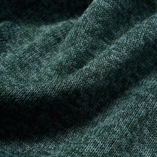 Regatta Newhill Marl Chaqueta de forro polar masculina con cremallera completa (Verde bosque oscuro) - Image 5